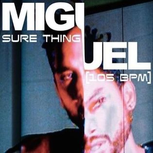 Miguel » Sure Thing (Sped Up) Lyrics