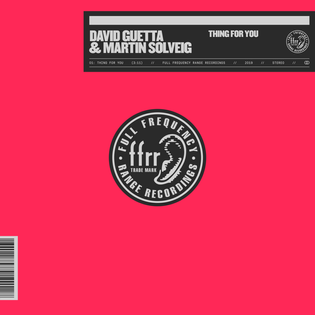 David Guetta » Thing For You Lyrics