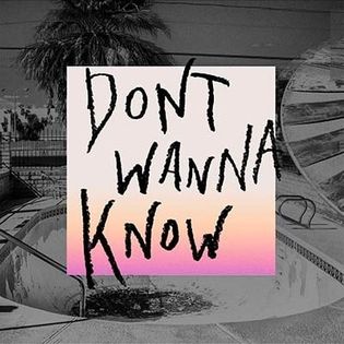 Maroon 5 » Don’t Wanna Know (Solo Version) Lyrics