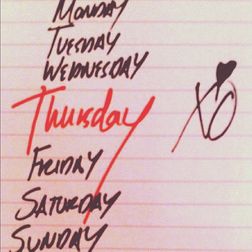 The Weeknd » Thursday Lyrics